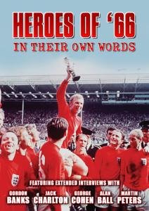 DVD cover featuring England’s 1966 World Cup winning team and players’ names.