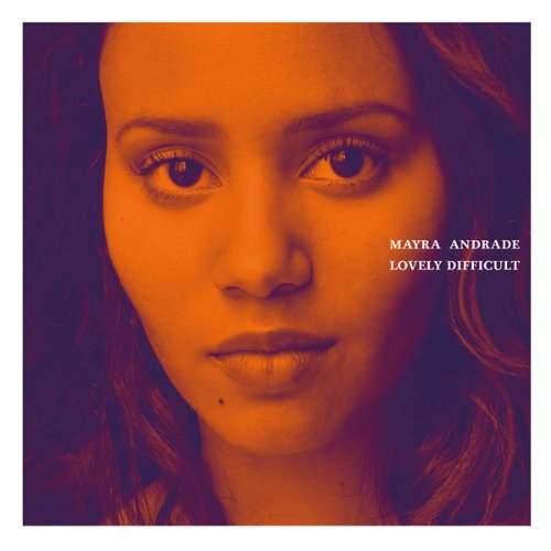 Close-up portrait of Mayra Andrade on the "Lovely Difficult" CD cover.