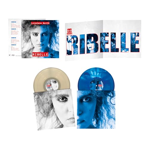 Loredana Bertè “Ribelle” vinyl record with album artwork and packaging.