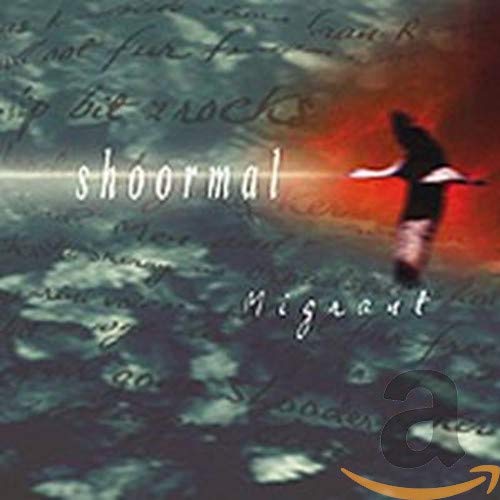 CD cover for āMigrantā by Shoormal, featuring a silhouetted figure.