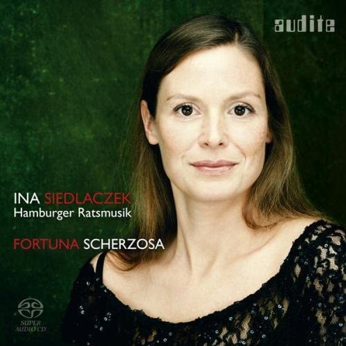 CD cover featuring a portrait of musician Ina Siedlaczek.
