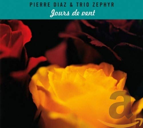 CD cover with close-up of orange and red roses, text at top.