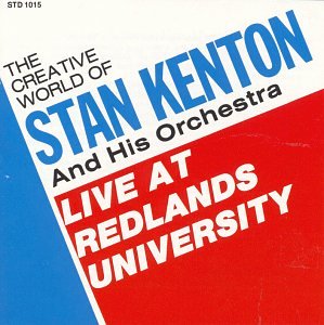CD cover for Stan Kenton’s “Live At Redlands University” album.