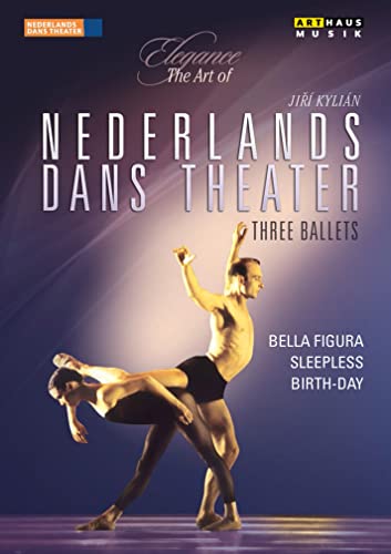 DVD cover for Nederlands Dans Theater’s “Three Ballets” featuring dancers.