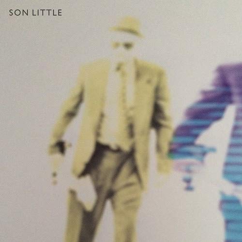 CD cover for Son Little featuring a blurred figure in a suit.