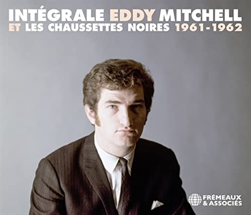 CD cover featuring Eddy Mitchell in a suit, 1961-1962 collection.