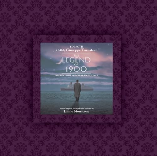 The Legend of 1900 vinyl cover showing a man standing before a ship at sea.