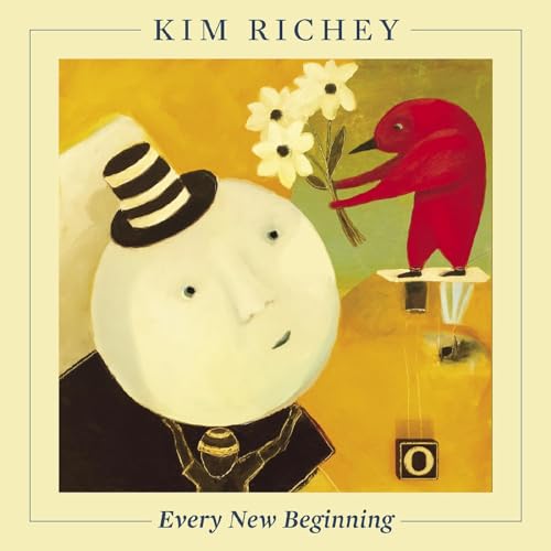 CD cover: whimsical illustration of a bird, hat, and pale face.