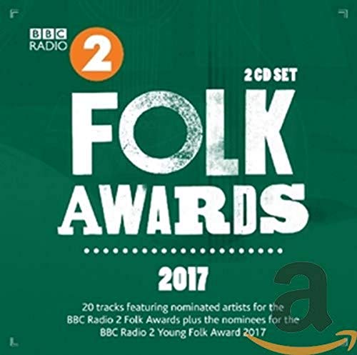 BBC Folk Awards 2017 CD cover with floral design and text.