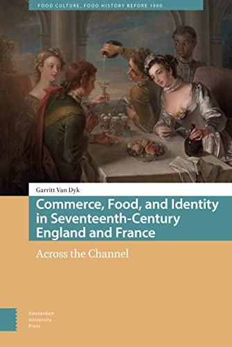 Book cover: “Commerce,” depicting a 17th-century dining scene.