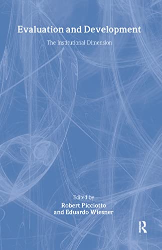 Evaluation and Development : The Institutional Dimension