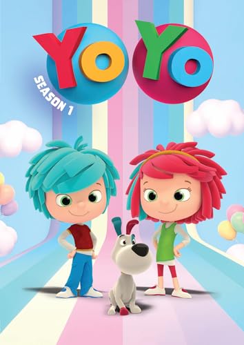 Yoyo" Season One DVD cover with cartoon characters and colorful background.