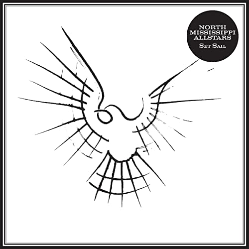 North Mississippi Allstars - Set Sail" CD cover with a white bird drawing.