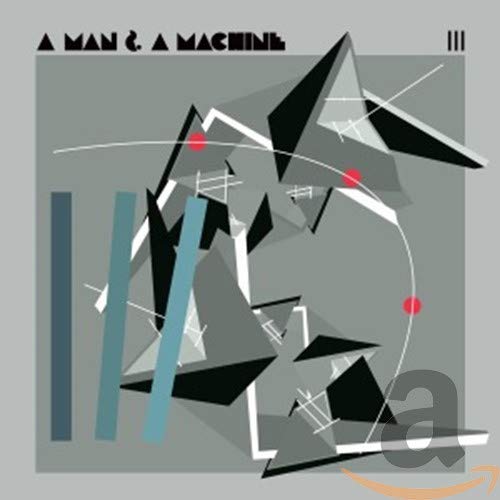CD cover: abstract geometric design in gray, black, and teal.