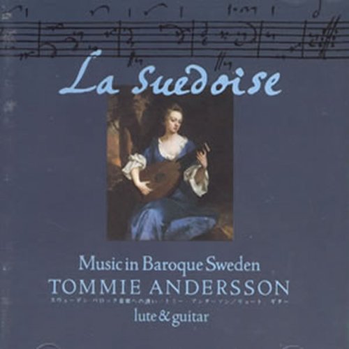 CD cover: Baroque painting of a woman playing a lute, text overlay.