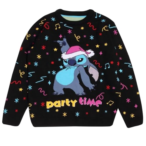Lilo & Stitch - Stitch Party Time Adult Knitwear ex large