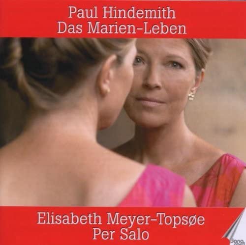 CD cover featuring a portrait of Elisabeth Meyer-Topsøe, a classical musician.