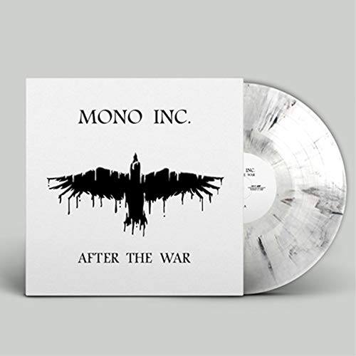 Vinyl record and cover featuring a black bird silhouette against white.
