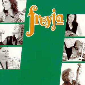 CD cover for Freyja featuring portraits of women with instruments.