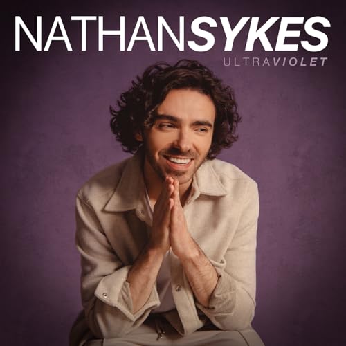 Nathan Sykes album cover, “Ultraviolet”, featuring a portrait of the artist.