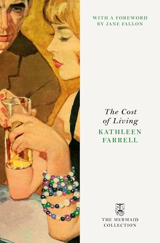 Book cover: "The Cost of Living" by Kathleen Farrell, with illustrated couple.