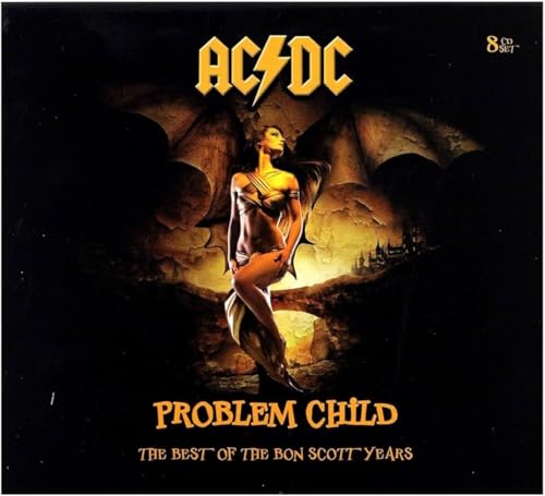 AC/DC “Problem Child” 8CD set cover with a fantasy illustration.