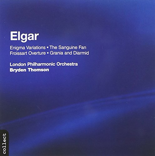 CD cover for Elgar’s compositions with the London Philharmonic Orchestra.