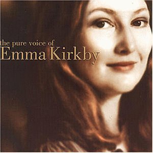 CD cover featuring a close-up portrait of Emma Kirkby.