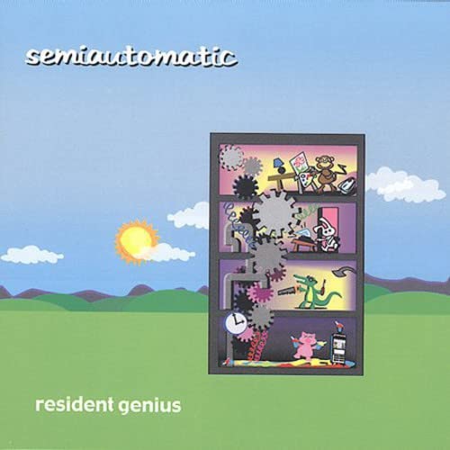 CD cover art: colorful illustration of a complex, multi-level machine.