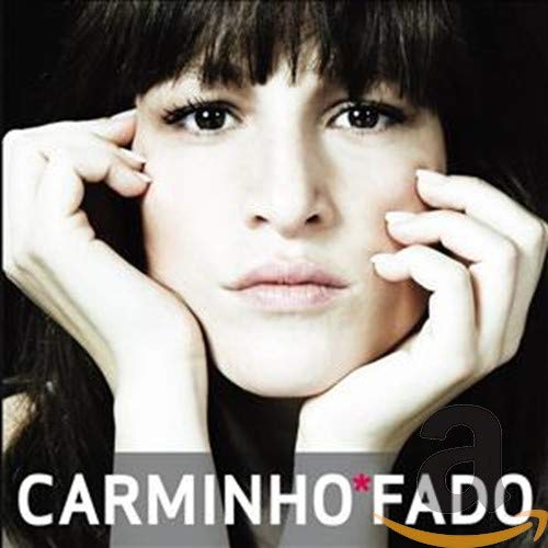 Close-up of Carminho, a woman with dark hair, and album title text.