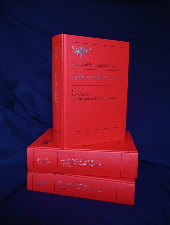 Civic London to 1558 (3 volume set)