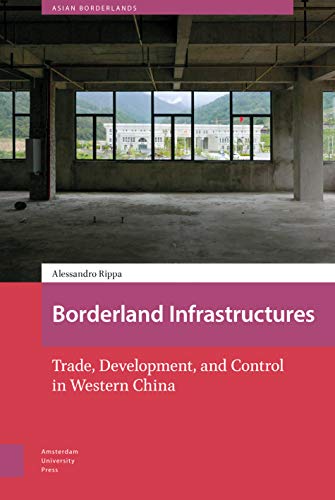 Book cover: unfinished concrete building viewed through large windows.