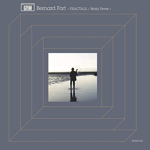 Vinyl record cover: man by water framed by nested squares.