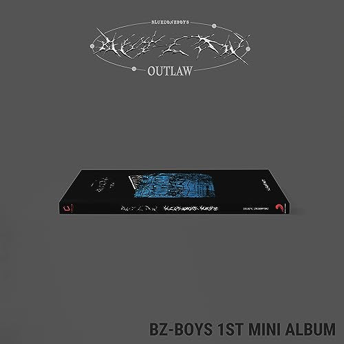 CD cover for Bz-boys’ “Outlaw” album, featuring barbed wire imagery.