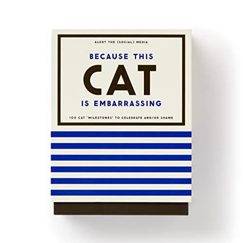 Because This Cat Is Embarrassing - Pet Shame/Praise Deck