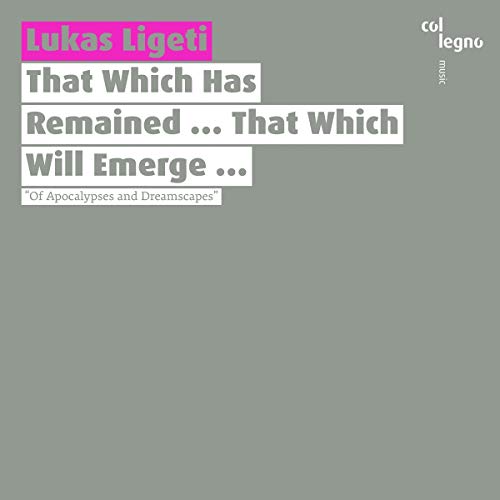 CD cover for Lukas Ligeti’s “That Which Has Remained…That Which Will Emerge.”
