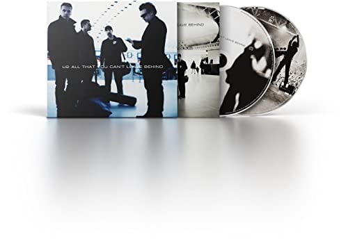 U2 album cover “All That You Can’t Leave Behind” with CD visible.