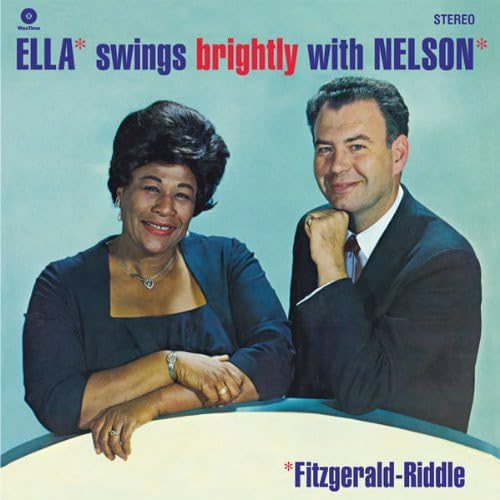 Album cover featuring Ella Fitzgerald and Nelson Riddle in suits.