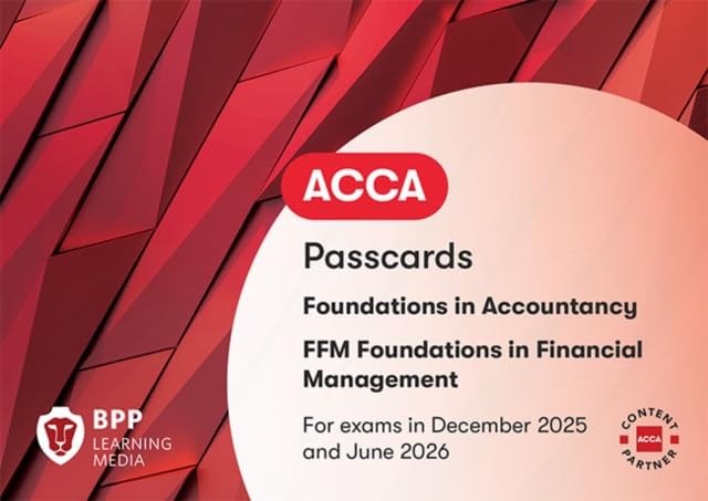 FIA Foundations in Financial Management FFM : Passcards