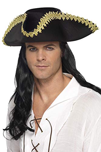 Smiffys 44666 Pirate Hat (One Size)