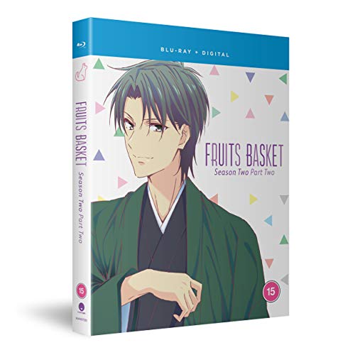 Fruits Basket" Season 2 Part 2 Blu-ray case featuring anime character artwork.