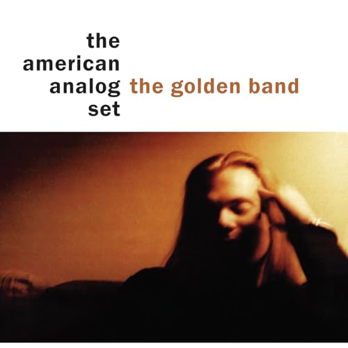 Album cover for "The Golden Band" by American Analog Set, featuring a woman.