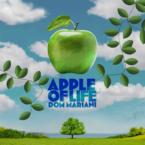 CD cover with a green apple, blue sky, and text "Apple of Life".