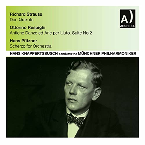 CD cover featuring a black and white portrait of conductor Hans Knappertsbusch.