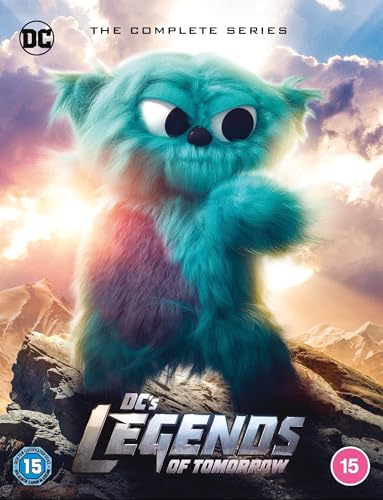 DC’s Legends of Tomorrow DVD cover featuring a large, furry blue creature.