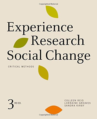 Experience Research Social Change: Critical Methods