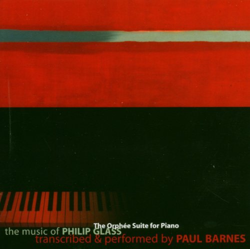 CD cover: red and black abstract design with a piano keyboard detail.