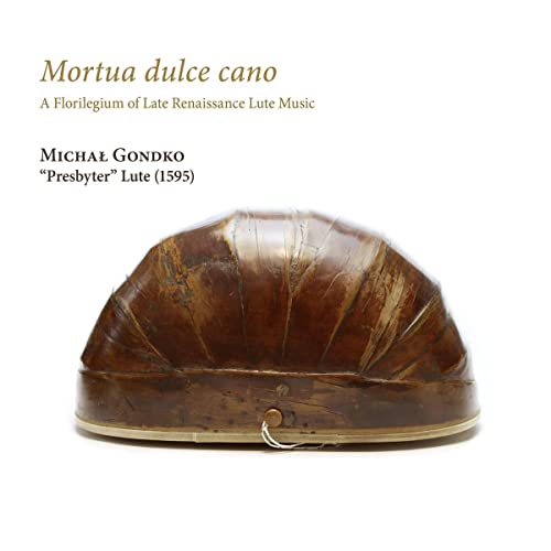 CD cover featuring a detailed, antique brown Renaissance lute.