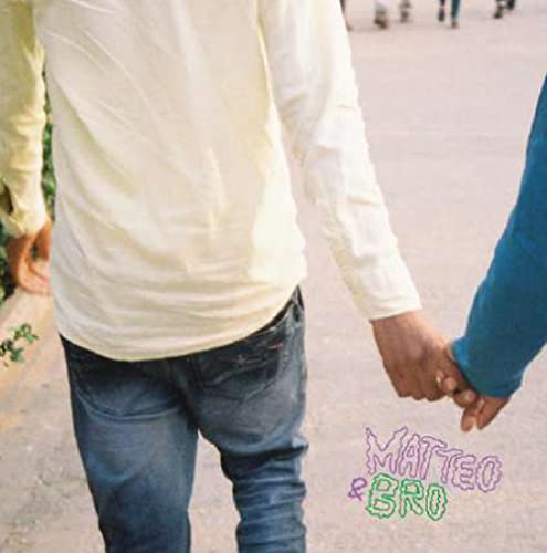 CD cover: two people holding hands, with colorful "Matteo & Bro" text.