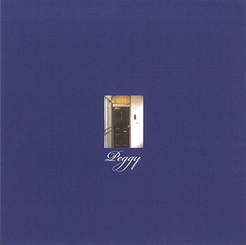 Dark blue CD cover with a doorway image and the word "Peggy".